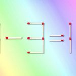 Csak egy zseni tudja megmondani, hogy melyik gyufát kell áthelyezni